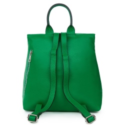 Rucsac din piele naturala Ricardo verde - Img 2