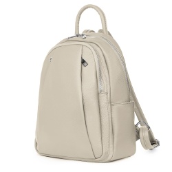 Rucsac din piele naturala Thomas gri - Img 1