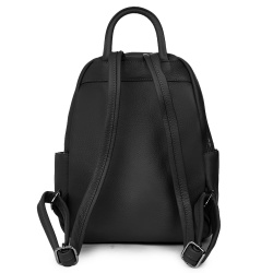 Rucsac din piele naturala Thomas negru - Img 2