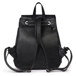 Rucsac piele naturala Jimmy negru - Img 2
