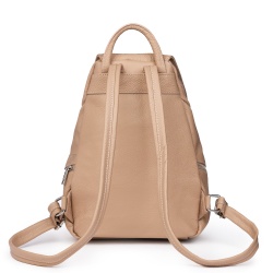 Rucsac din piele naturala Amadeus roz - Img 2