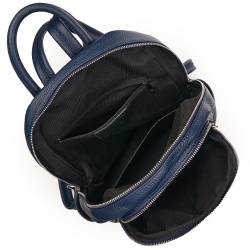 Rucsac din piele naturala Thomas bleumarin - Img 3