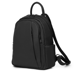 Rucsac din piele naturala Thomas negru - Img 1