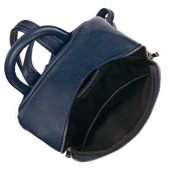 Rucsac din piele naturala Angelo bleumarin - Img 3