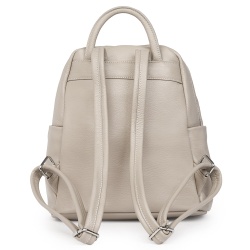 Rucsac din piele naturala Vicenzo gri - Img 2