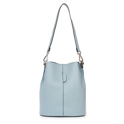 Geanta dama din piele naturala Mimosa bleu - Img 2