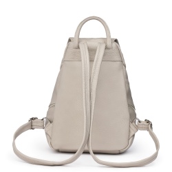 Rucsac din piele naturala Amadeus gri - Img 2