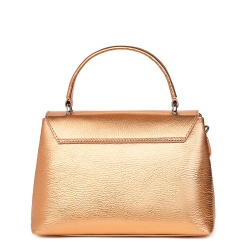 Poseta din piele naturala Sierra bronze - Img 2