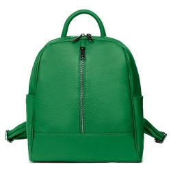 Rucsac din piele naturala Silvio verde - Img 4