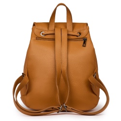 Rucsac piele naturala Jimmy coniac - Img 2