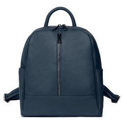 Rucsac din piele naturala Silvio bleumarin - Img 4