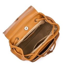 Rucsac piele naturala Jimmy coniac - Img 3