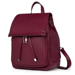 Rucsac piele naturala Jimmy grena - Img 1