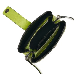 Mini poseta dama din piele Avery verde deschis - Img 3
