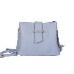 Mini poseta dama din piele Avery bleu - Img 4