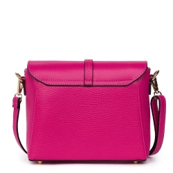 Poseta dama din piele naturala Laguna fucsia - Img 2