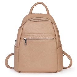 Rucsac dama din piele Jonathan roz - Img 2