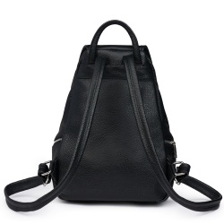 Rucsac din piele naturala Amadeus negru - Img 2