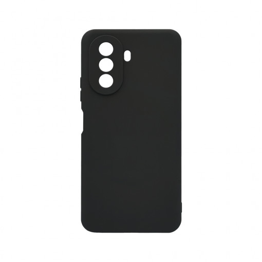 Husa BestCase® 0.8MM Slim Silicon, Compatibila Cu Huawei Nova Y70, Rezistenta la uzura, Protectie Camera, Negru