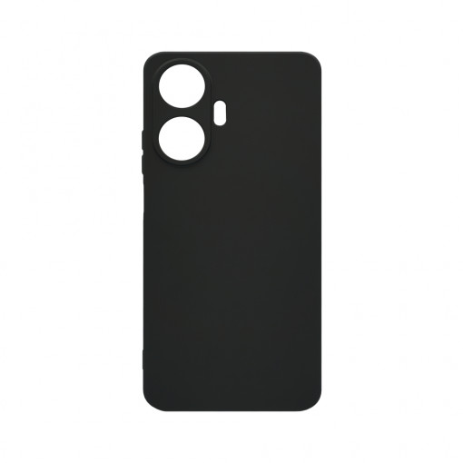 Husa BestCase® 0.8MM Slim Silicon, Compatibila Cu Realme C55, Rezistenta la uzura, Protectie Camera, Negru