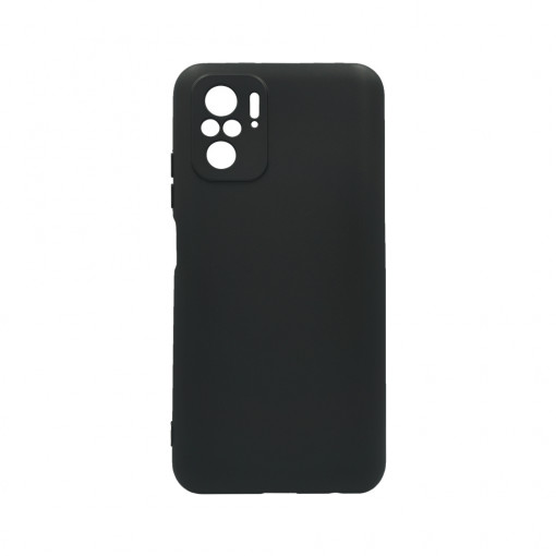 Husa BestCase® 0.8MM Slim Silicon, Compatibila Cu Xiaomi Redmi Note 10S, Rezistenta la uzura, Protectie Camera, Negru