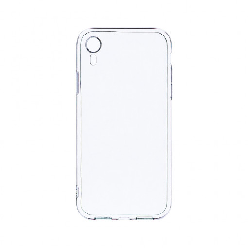 Husa BestCase® Clear Silicon 2MM, Compatibila Cu Apple iPhone XR, Antisoc, Protectie Camera, Margini ridicate pentru protectia ecranului, Transparent