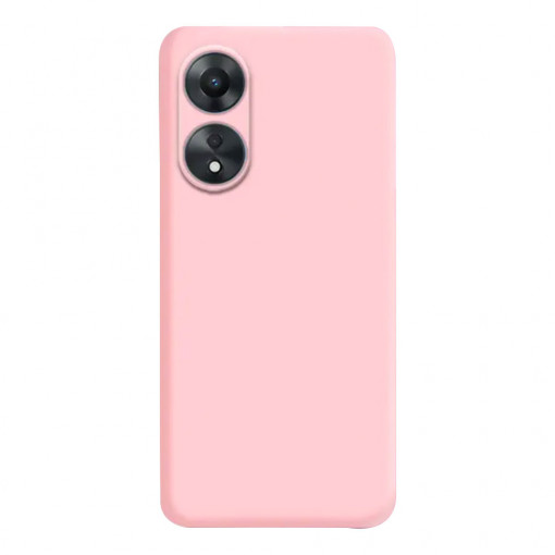 Husa BestCase® Premium Silicon, Compatibila Cu OPPO A78 5G, 1.2MM Slim, Microfibra in interior, Antisoc, Rezistent la socuri, Protectie Camera, Margini ridicate pentru protectia ecranului, Pink