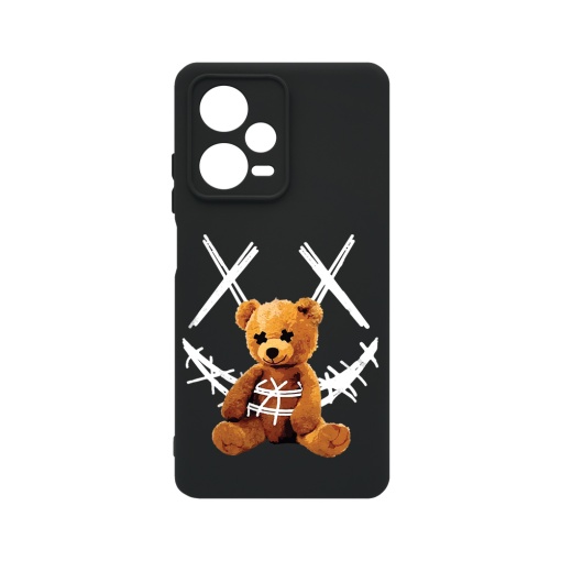 Husa BestCase® Premium Silicon, Compatibila Cu Poco X5 / Xiaomi Redmi Note 12 5G, 1.2MM Slim, Teddy Bear Smile, PB 982