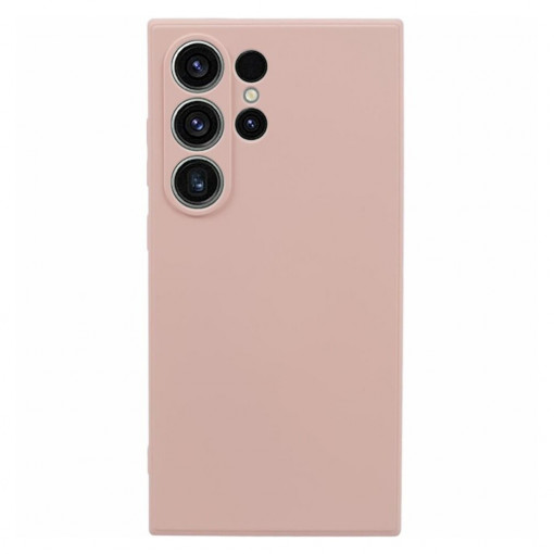 Husa BestCase® Premium Silicon, Compatibila Cu Samsung Galaxy S24 Ultra, 1.2MM Slim, Microfibra in interior, Antisoc, Rezistent la socuri, Protectie Camera, Margini ridicate pentru protectia ecranului, Pink