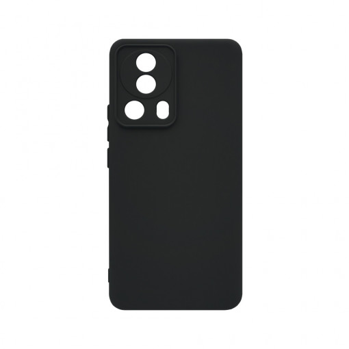 Husa BestCase® Premium Silicon, Compatibila Cu Xiaomi 13 Lite, 1.2MM Slim, Microfibra in interior, Antisoc, Rezistent la socuri, Protectie Camera, Margini ridicate pentru protectia ecranului, Negru