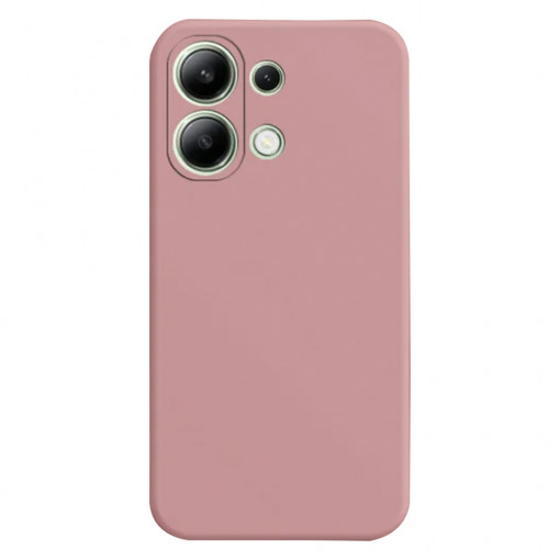 Husa BestCase® Premium Silicon, Compatibila Cu Xiaomi Redmi Note 13 Pro 4G, 1.2MM Slim, Microfibra in interior, Antisoc, Rezistent la socuri, Protectie Camera, Margini ridicate pentru protectia ecranului, Pink