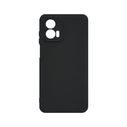 BestCase® Husa 0.8MM Slim Silicon, Compatibila Cu Motorola Edge 50 Fusion, Rezistenta la uzura, Protectie Camera, Negru mat