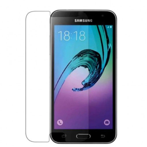 Folie sticla compatibila cu Samsung A5 (2017), 0.33mm, 9H, Transparent, Case friendly, Folia nu acopera tot ecranul