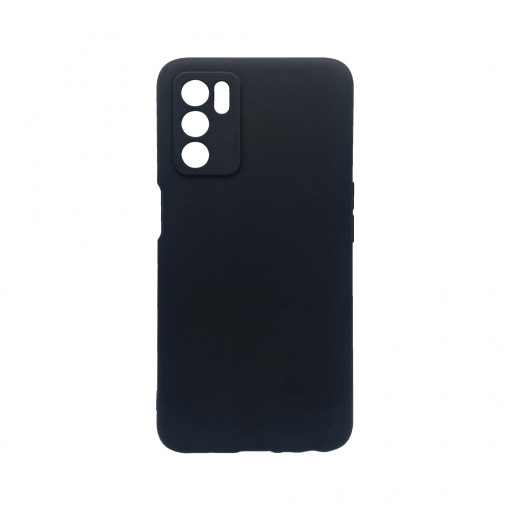 Husa BestCase® 0.8MM Slim Silicon, Compatibila Cu OPPO A16s, Rezistenta la uzura, Protectie Camera, Negru