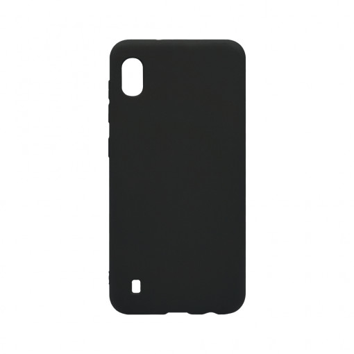 Husa BestCase® 0.8MM Slim Silicon, Compatibila Cu Samsung Galaxy A10, Rezistenta la uzura, Negru