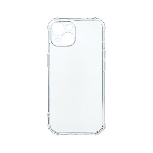 Husa BestCase® Anti Shock 1.5MM, Compatibila Cu Apple iPhone 14 Plus, Rezistenta La Socuri, Protectie Camera, Margini ridicate pentru protectia ecranului, Transparent