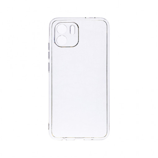 Husa BestCase® Clear Silicon 2MM, Compatibila Cu Xiaomi Redmi A1, Antisoc, Protectie Camera, Margini ridicate pentru protectia ecranului, Transparent