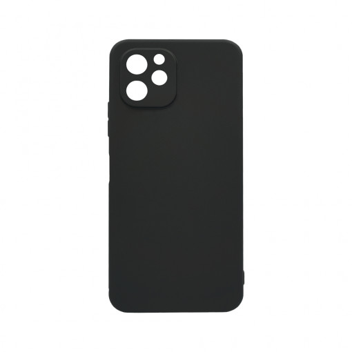 Husa BestCase® Premium Silicon, Compatibila Cu Realme C51, 1.2MM Slim, Microfibra in interior, Antisoc, Rezistent la socuri, Protectie Camera, Margini ridicate pentru protectia ecranului, Negru