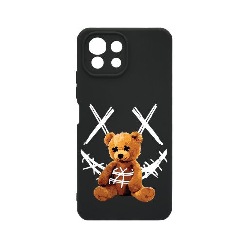 Husa BestCase® Premium Silicon, Compatibila Cu Xiaomi Mi 11 Lite, 1.2MM Slim, Teddy Bear Smile, PB 982