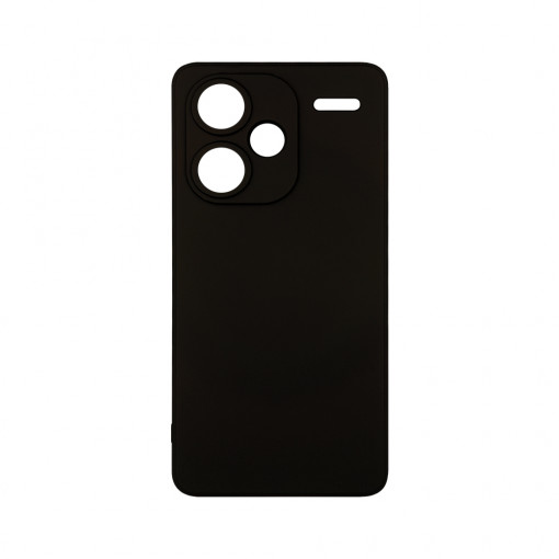 Husa BestCase® Premium Silicon, Compatibila Cu Xiaomi Redmi Note 13 Pro Plus 5G, 1.2MM Slim, Microfibra in interior, Antisoc, Rezistent la socuri, Protectie Camera, Margini ridicate pentru protectia ecranului, Negru