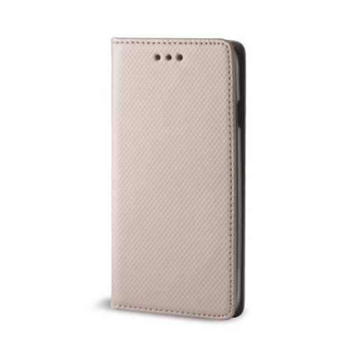 Husa pentru Xiaomi Redmi 14C, BestCase® Husa Tip Carte, Inchidere Magnetica, Buzunar Card, Auriu