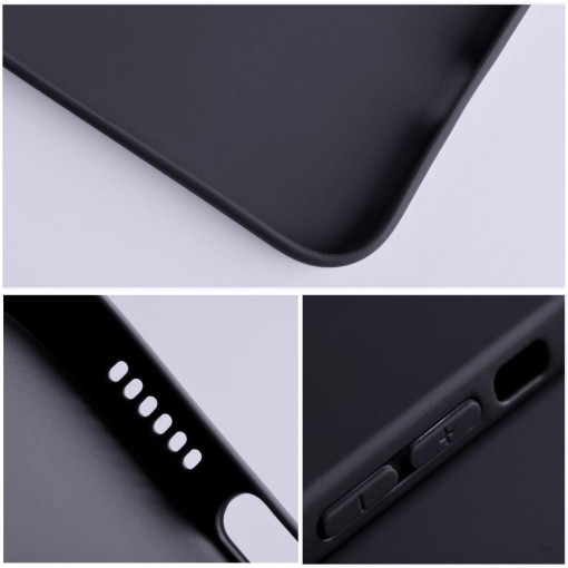 Husa BestCase® 0.8MM Slim Silicon, Compatibila Cu Apple iPhone XS Max, Rezistenta la uzura, Negru