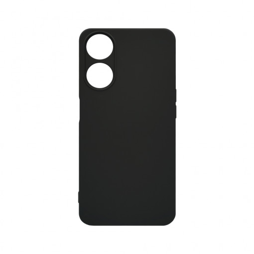 Husa BestCase® 0.8MM Slim Silicon, Compatibila Cu OPPO A78 5G, Rezistenta la uzura, Protectie Camera, Negru