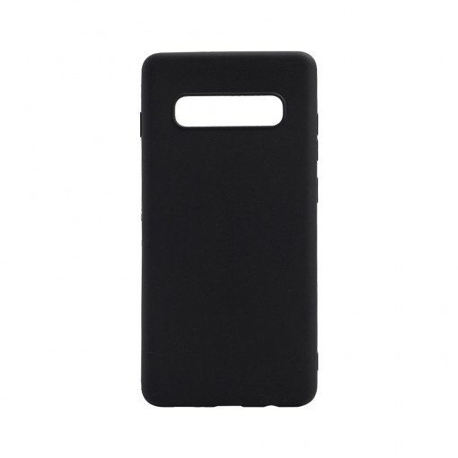 Husa BestCase® 0.8MM Slim Silicon, Compatibila Cu Samsung Galaxy S10, Rezistenta la uzura, Negru