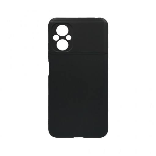 Husa BestCase® 0.8MM Slim Silicon, Compatibila Cu Xiaomi Poco M5, Rezistenta la uzura, Protectie Camera, Negru