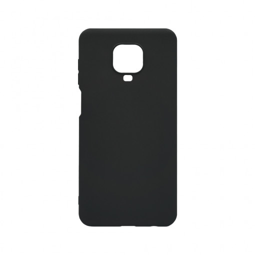 Husa BestCase® 0.8MM Slim Silicon, Compatibila Cu Xiaomi Redmi Note 9 Pro Max, Rezistenta la uzura, Negru