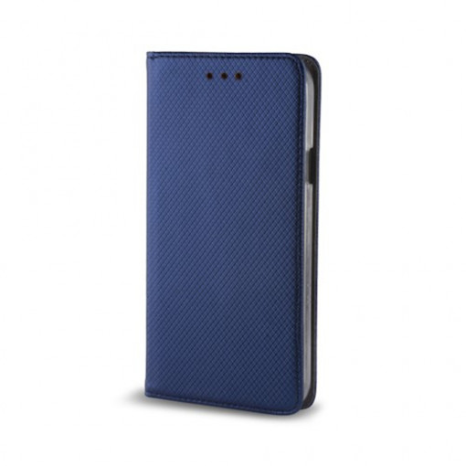 Husa BestCase® Flip Cover, Tip Carte, Compatibila Cu Xiaomi Redmi Note 10 Pro / Redmi Note 10 Pro Max, Inchidere Magnetica, Buzunar Card, Navy Blue