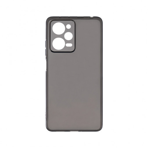 Husa BestCase® Grafit Silicon 1.5MM, Compatibila Cu Xiaomi Redmi Note 12 Pro 5G, Antisoc, Anti-Galben, Rezistenta la uzura, Protectie Camera, Transparent / Grafit