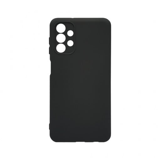 Husa BestCase® Premium Silicon, Compatibila Cu Samsung Galaxy A23 5G, 1.2MM Slim, Microfibra in interior, Antisoc, Rezistent la socuri, Protectie Camera, Margini ridicate pentru protectia ecranului, Negru