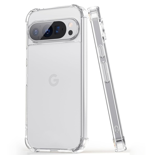 BestCase® Husa Anti Shock 1.5MM, Compatibila Cu Google Pixel 9 Pro, Rezistenta La Socuri, Transparent